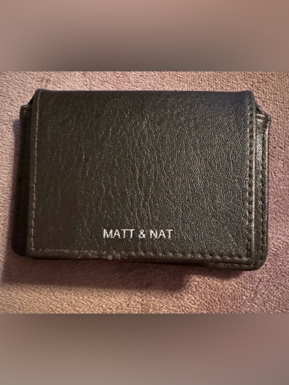 MATT & NAT Poem Brown Vegan Leather Wallet